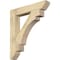 Ekena Millwork Merced Slat Rough Sawn Bracket, Douglas Fir, 6"W x 38"D x 42"H BKT06X38X42MRC06RDF - alternate 1